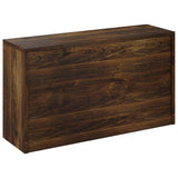 Scarpiera Rovere Fumo 80x24x45 cm in Legno truciolato