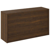 Scarpiera Rovere Marrone 80x24x45 cm in Legno truciolato