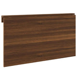 Tavolino Muro Pieghevole Rovere Marrone 100x60x56cm truciolato