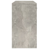 Scrivania Cassetto Grigio cemento 100x40x73cm Legno truciolato