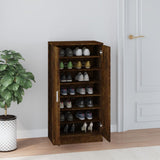 Scarpiera Rovere Fumo 55x35x108 cm in Legno truciolato