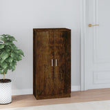 Scarpiera Rovere Fumo 55x35x108 cm in Legno truciolato