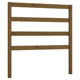 Testiera per Letto ambra 96x4x100 cm in Legno Massello di Pino