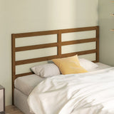 Testiera per Letto ambra 146x4x100 cm in Legno Massello di Pino