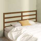 Testiera per Letto ambra 206x4x100 cm in Legno Massello di Pino
