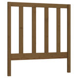 Testiera per Letto ambra 96x4x100 cm in Legno Massello di Pino