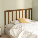 Testiera per Letto ambra 126x4x100 cm in Legno Massello di Pino