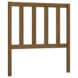 Testiera per Letto ambra 81x4x100 cm in Legno Massello di Pino