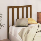 Testiera per Letto ambra 81x4x100 cm in Legno Massello di Pino