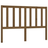 Testiera per Letto ambra 146x4x100 cm in Legno Massello di Pino