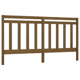 Testiera per Letto ambra 206x4x100 cm in Legno Massello di Pino