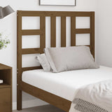 Testiera per Letto Ambra 96x4x100 cm in Legno Massello di Pino