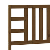 Testiera per Letto Ambra 96x4x100 cm in Legno Massello di Pino