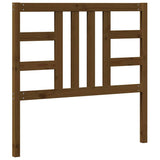 Testiera per Letto Ambra 106x4x100 cm in Legno Massello di Pino