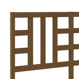 Testiera per Letto Ambra 146x4x100 cm in Legno Massello di Pino