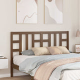 Testiera per Letto Ambra 146x4x100 cm in Legno Massello di Pino