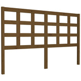 Testiera per Letto Ambra 156x4x100 cm in Legno Massello di Pino