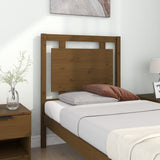 Testiera per Letto ambra 80,5x4x100cm in Legno Massello di Pino