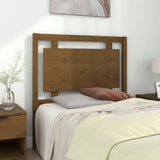 Testiera per Letto ambra 95,5x4x100cm in Legno Massello di Pino
