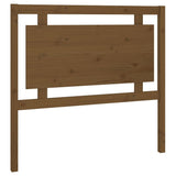 Testiera per Letto ambra 105,5x4x100 cm Legno Massello di Pino