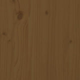Testiera per Letto ambra 105,5x4x100 cm Legno Massello di Pino