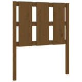 Testiera per Letto ambra 80,5x4x100cm in Legno Massello di Pino