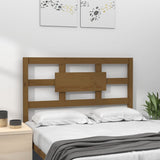 Testiera per Letto ambra 95,5x4x100cm in Legno Massello di Pino