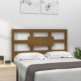 Testiera per Letto ambra 95,5x4x100cm in Legno Massello di Pino
