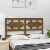Testiera per Letto ambra 125,5x4x100 cm Legno Massello di Pino
