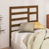 Testiera per Letto ambra 96x4x104 cm in Legno Massello di Pino