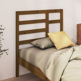 Testiera per Letto ambra 96x4x104 cm in Legno Massello di Pino