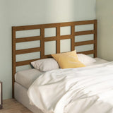 Testiera per Letto ambra 166x4x104 cm in Legno Massello di Pino