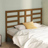 Testiera per Letto ambra 166x4x104 cm in Legno Massello di Pino
