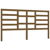Testiera per Letto ambra 186x4x104 cm in Legno Massello di Pino