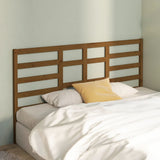 Testiera per Letto ambra 186x4x104 cm in Legno Massello di Pino