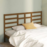 Testiera per Letto ambra 206x4x104 cm in Legno Massello di Pino