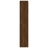 Scarpiera Rovere Marrone 54x34x183 cm in Legno truciolato