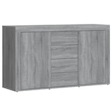 Credenza Grigio Sonoma 120x36x69 cm in Legno truciolato