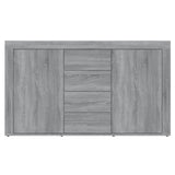 Credenza Grigio Sonoma 120x36x69 cm in Legno truciolato