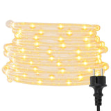 Stringa di Luci con 240 LED Bianco Caldo 10 m in PVC