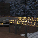 Stringa di Luci con 1200 LED Bianco Caldo 50 m in PVC