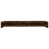 Supporto per Monitor Rovere Fumo 100x24x13 cm Legno truciolato
