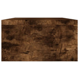 Supporto per Monitor Rovere Fumo 100x24x13 cm Legno truciolato