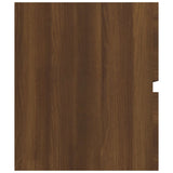 Mobile Lavabo Rovere Marrone 90x38,5x45 cm in Legno truciolato
