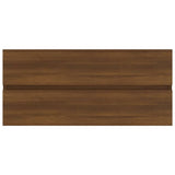 Mobile Lavabo Rovere Marrone 100x38,5x45 cm Legno truciolato