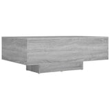 Tavolino da Salotto Grigio Sonoma 85x55x31 cm Legno truciolato