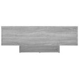 Tavolino da Salotto Grigio Sonoma 85x55x31 cm Legno truciolato