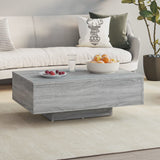 Tavolino da Salotto Grigio Sonoma 85x55x31 cm Legno truciolato