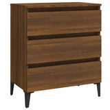 Credenza Rovere Marrone 60x35x69 cm in Legno truciolato