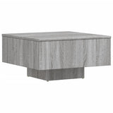 Tavolino Salotto Grigio Sonoma 60x60x31,5 cm Legno truciolato